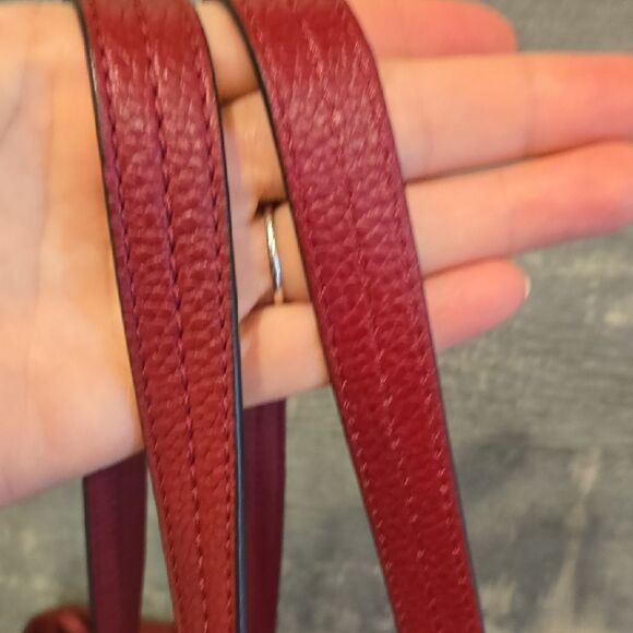 Michael Kors Cherry Red Tote - Picture 6 of 8